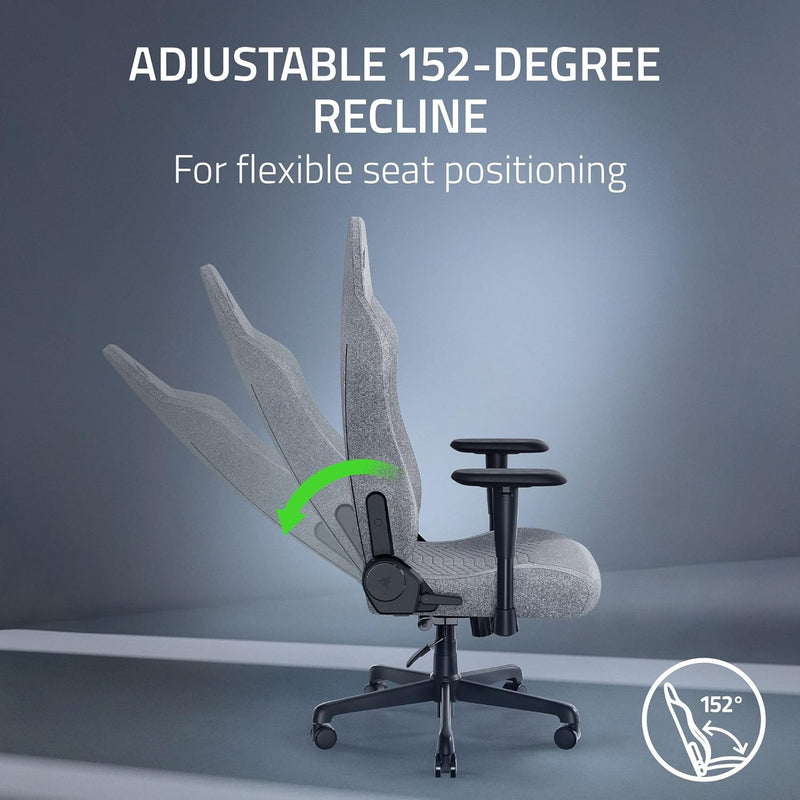 Razer Iskur V2 X Fabric Essential Gaming Chair with Built-in Lumbar Support