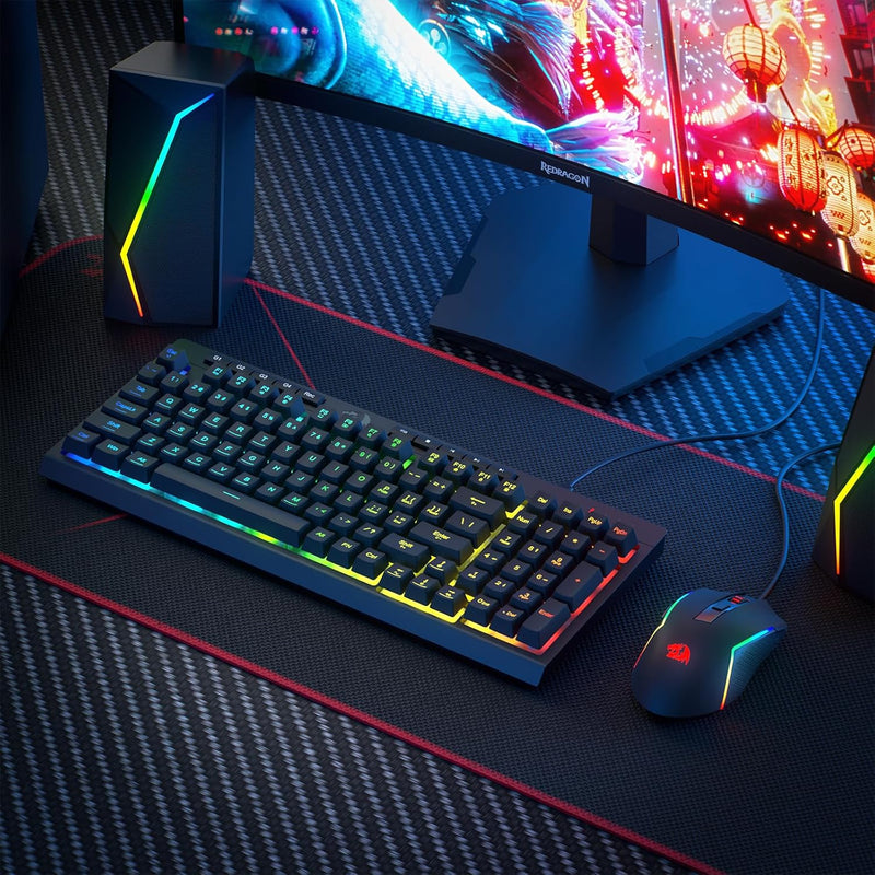 Redragon S141 Rylo Keyboard & Mouse Combo