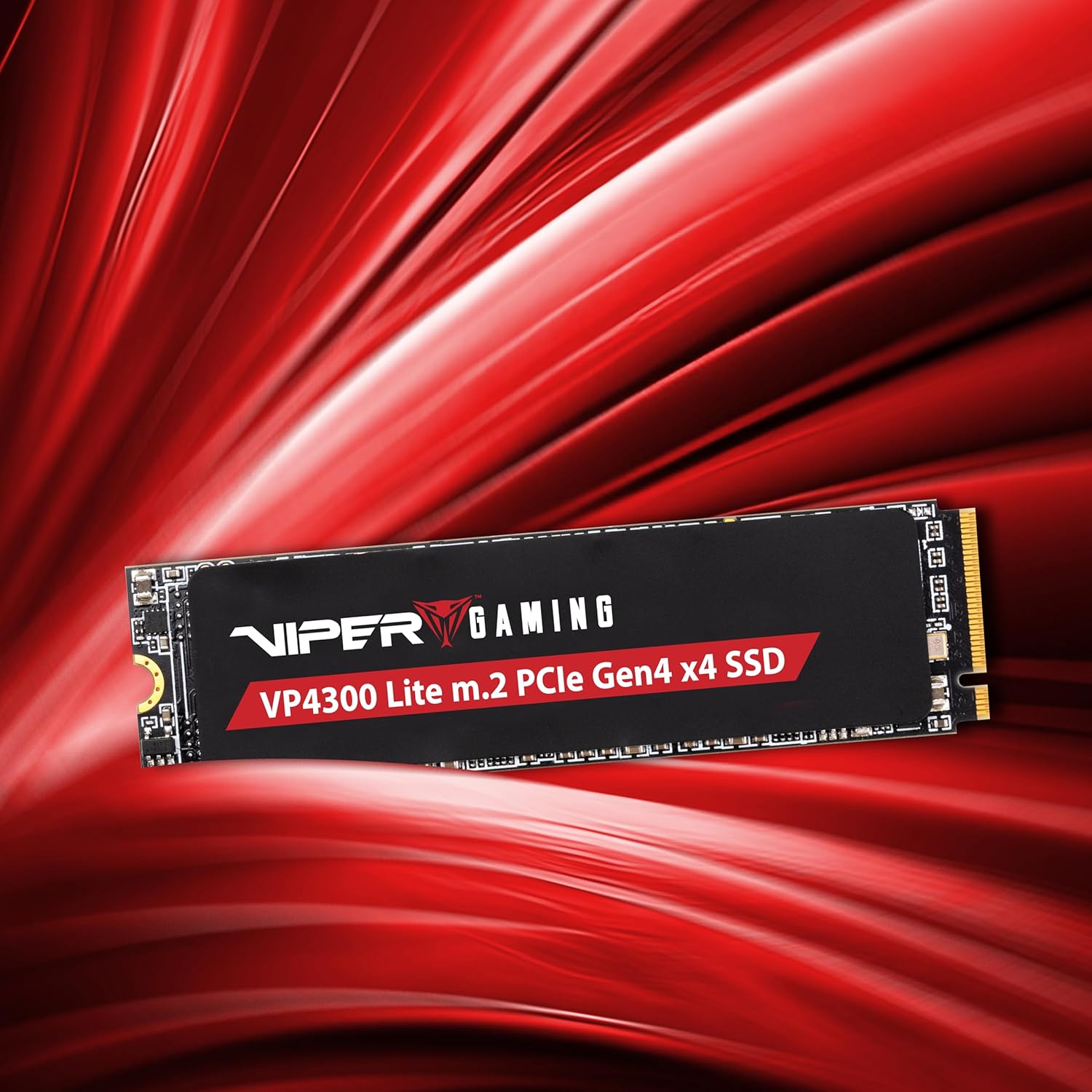 Patriot Viper Gaming VP4300 Lite 1TB PCIe Gen4 x4 M.2 2280 7400MB/s Read & 6400MB/s Write