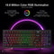 Tecware Spectre 96 RGB Tri-Mode 96-Key Gasket Mounted Mechanical Keyboard with Customizable LCD Display & Volume Knob (Black)