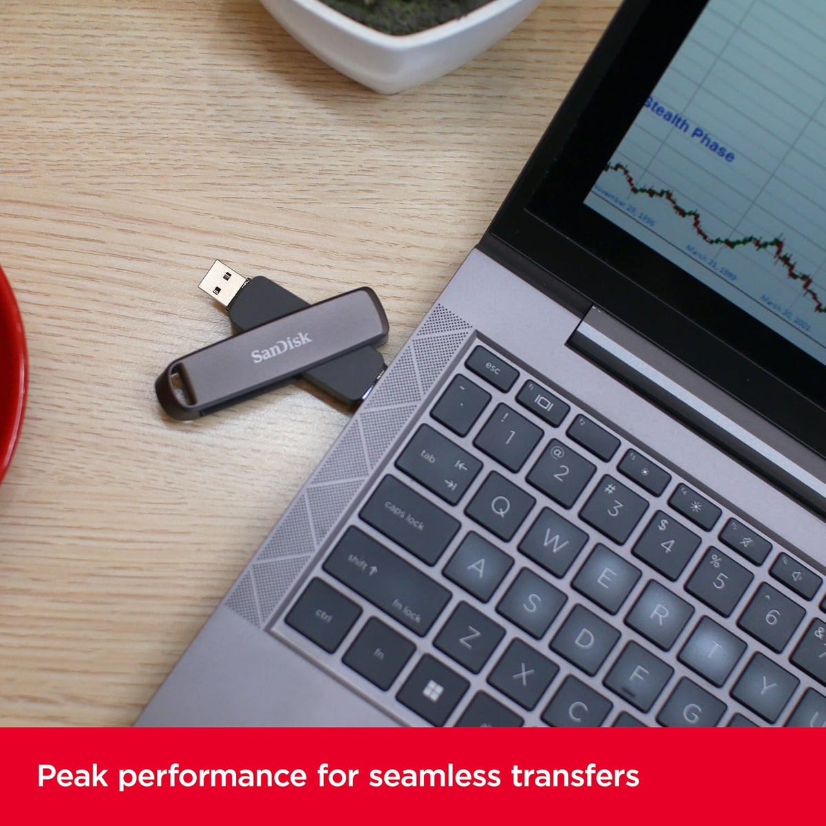 Sandisk Extreme Pro 256GB Dual Drive USB 3.2 Gen 2 USB-C & USB-A 1000MB/s Read / 900MB/s Write