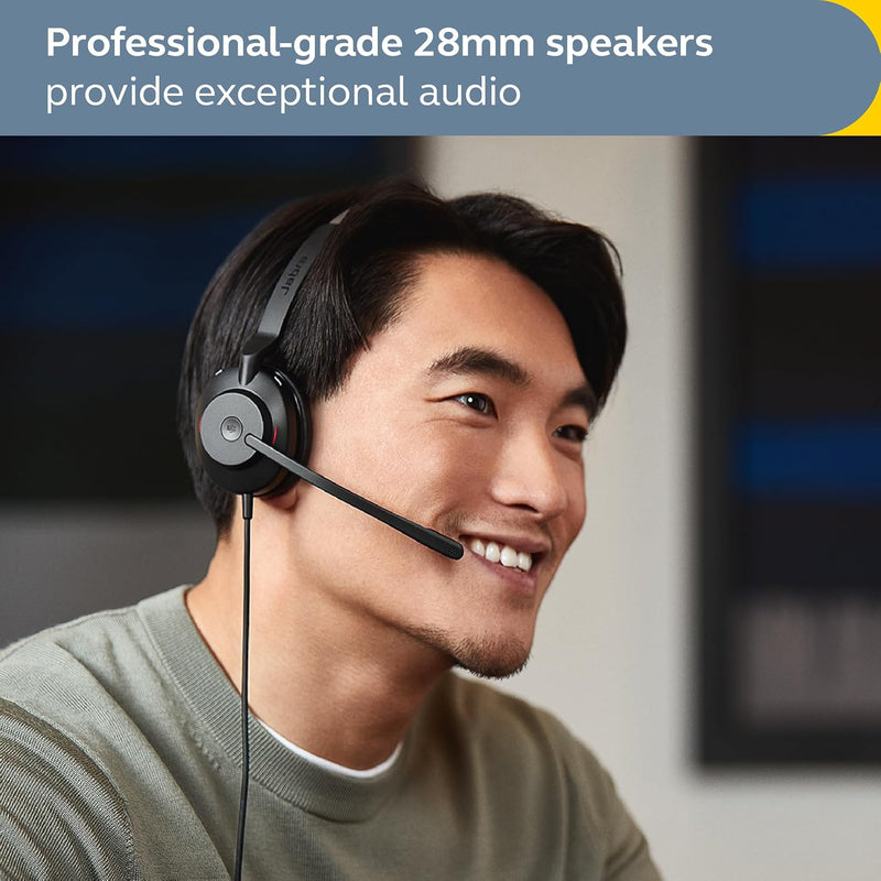 Jabra Evolve2 30 MS Stereo USB-C/A Headset