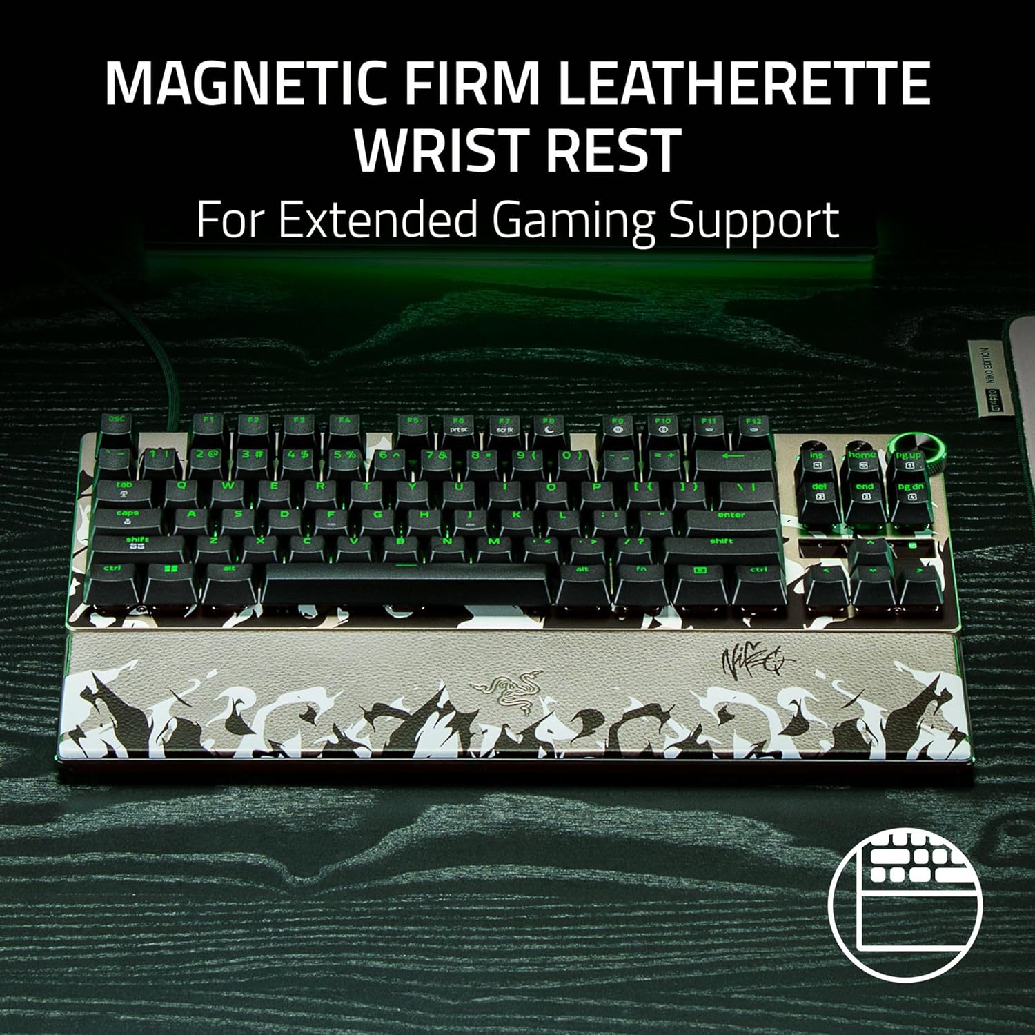 Razer Huntsman V3 Pro Tenkeyless 8KHz Keyboard (Niko Edition)