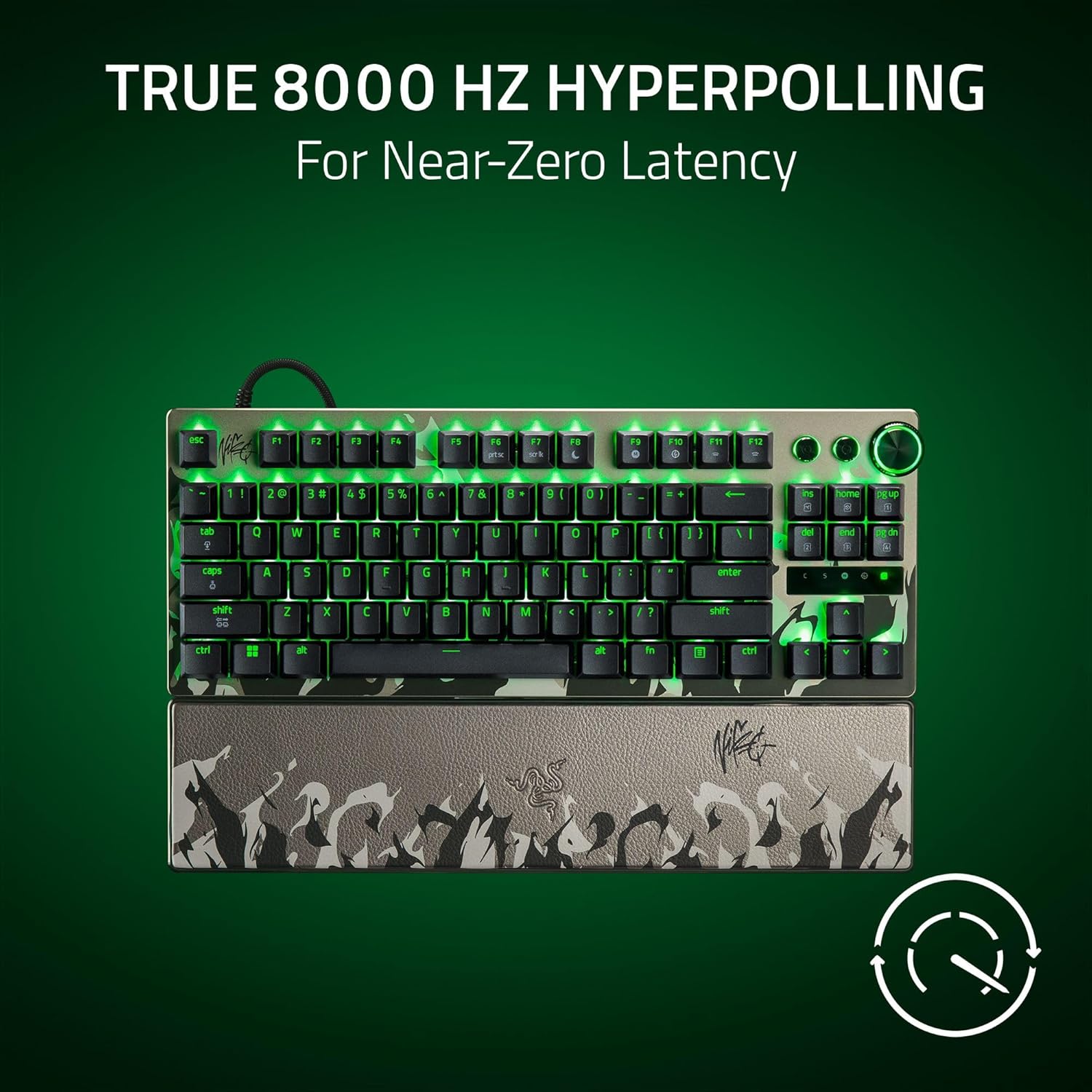 Razer Huntsman V3 Pro Tenkeyless 8KHz Keyboard (Niko Edition)