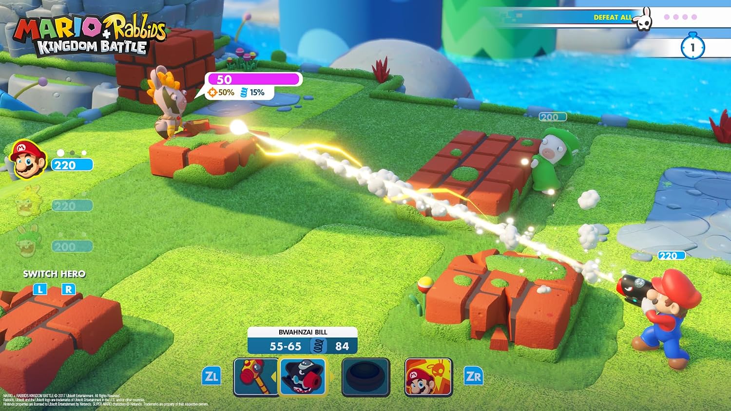 Mario + Rabbids Kingdom Battle & Mario + Rabbids Sparks of Hope Double Pack