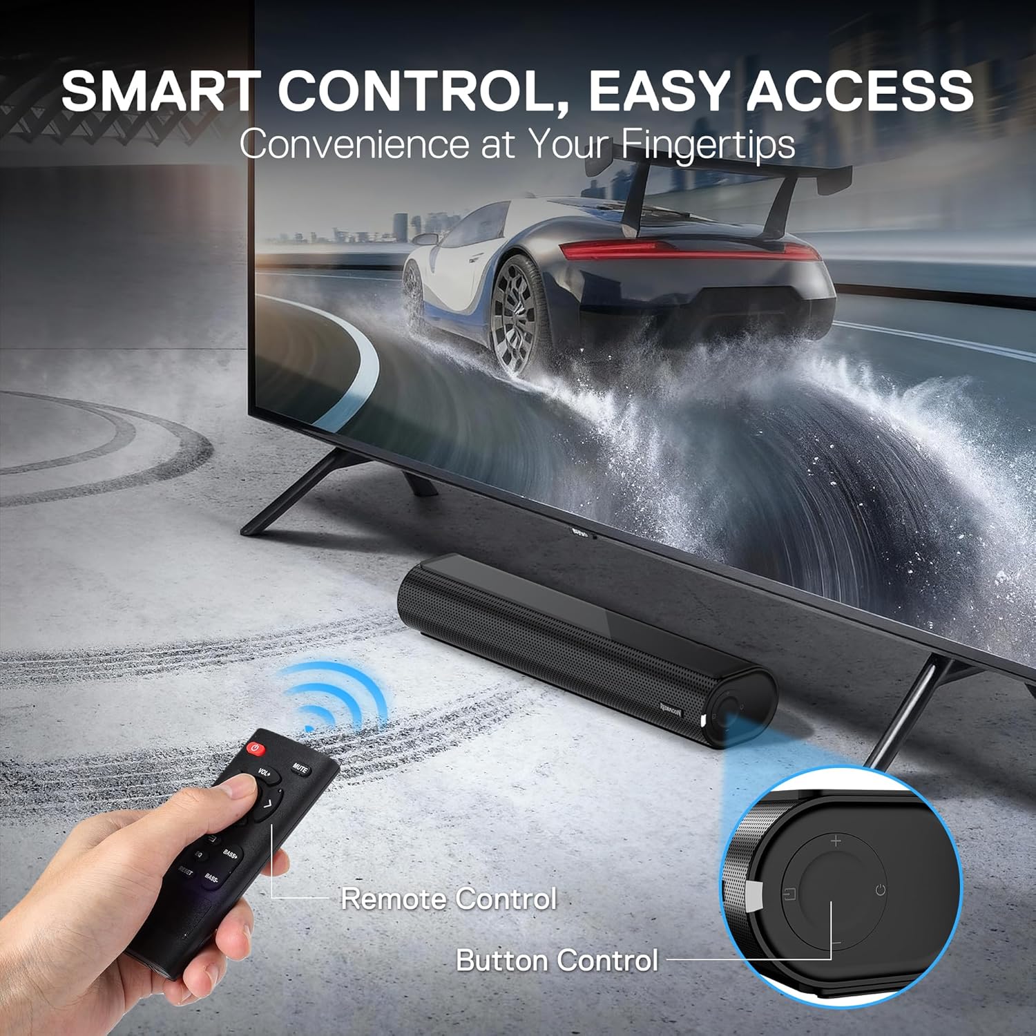 Redragon GS821 Airburst 30W Bluetooth & Wired Soundbar
