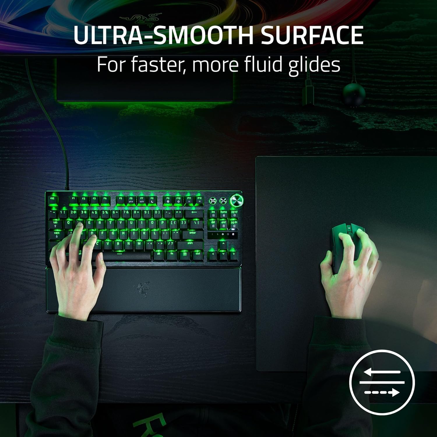 Razer Atlas Pro Ultra-Thin Premium 1.9mm Tempered Glass Gaming Mouse M