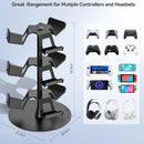 OIVO Controller & Headset Stand 3 Tiers (Black) (IV-P5425-3T)