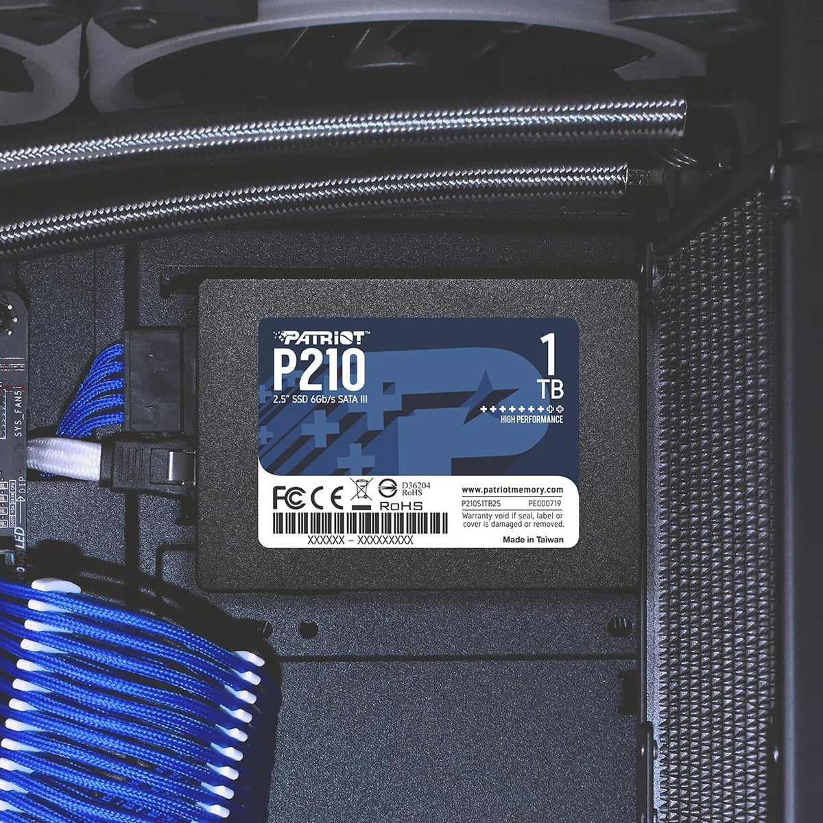Patriot P210 2.5" SSD SATA III | DataBlitz