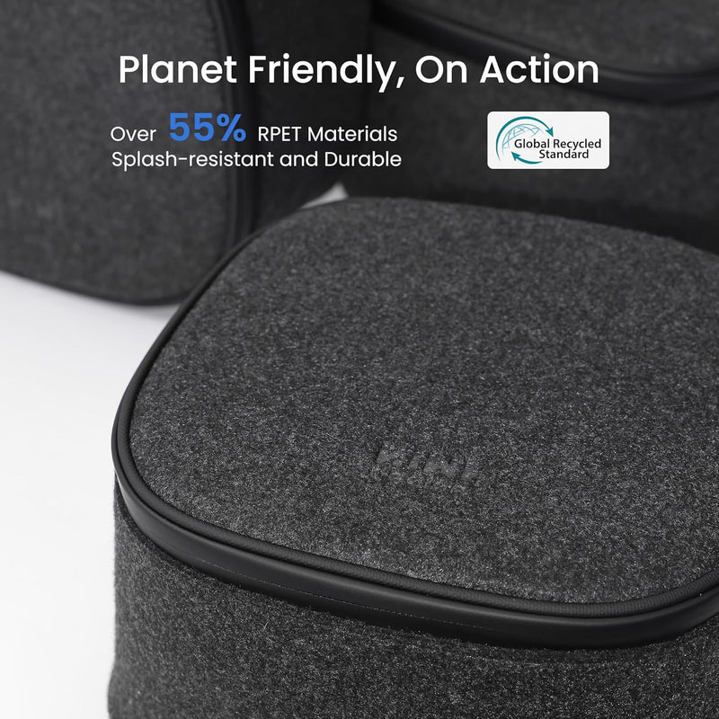 Kiwi Design P4 Portable Carrying Case for Meta Quest 2/3/3S/Vision Pro