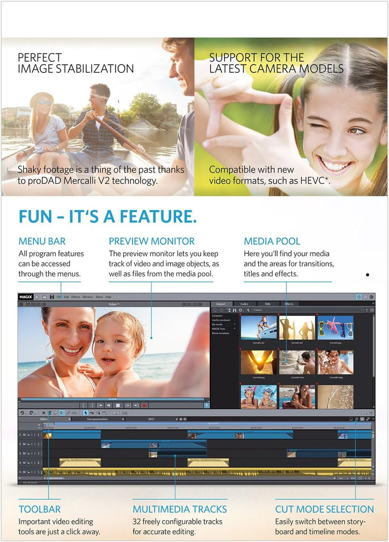 MAGIX MOVIE EDIT PRO 2016