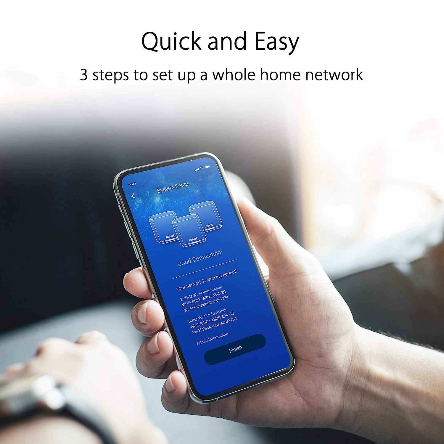 Asus Zenwifi XD4S AX1800 Dual-Band Mesh WiFi 6 Router