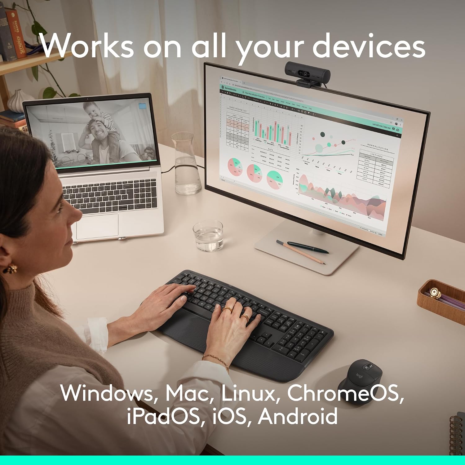 Logitech Signature MK880 Comfort Plus Keyboard & Mouse Combo