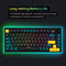 Barocco Mistel MD750 Delight Tri-Mode RGB Hot-Swappable Mechanical Keyboard Devil Green (Brown Switch)