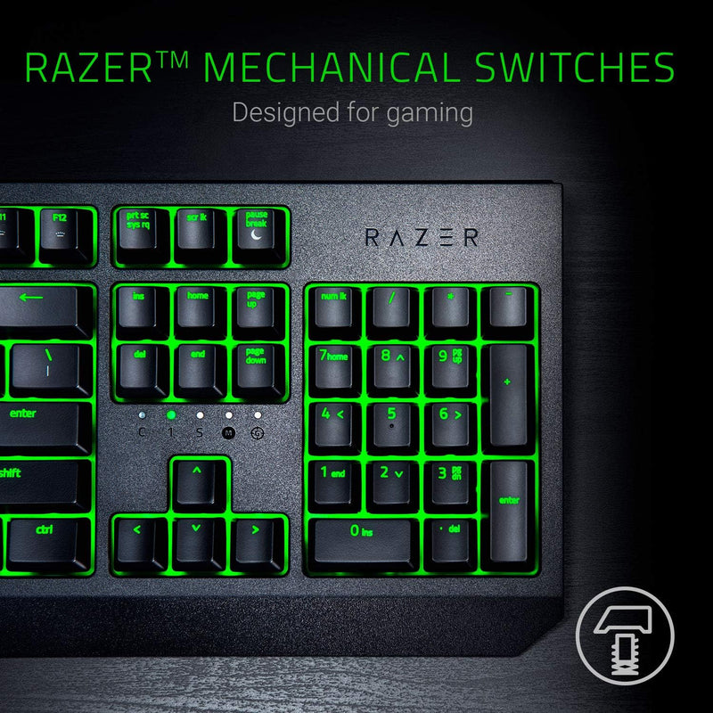 Razer BlackWidow Essential Mechanical Gaming Keyboard (Green Switch)