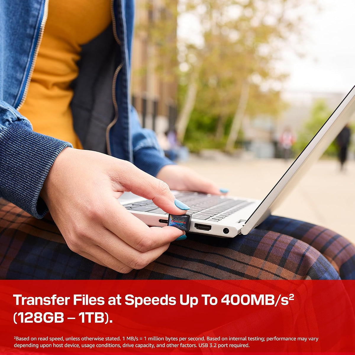 Sandisk Extreme Fit USB-C Flash Drive