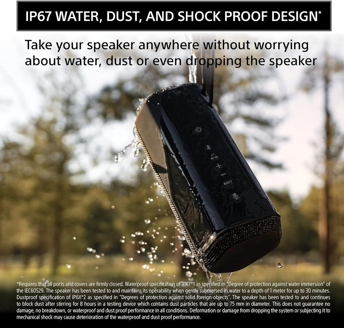 Sony SRS-XE200 Wireless Speaker