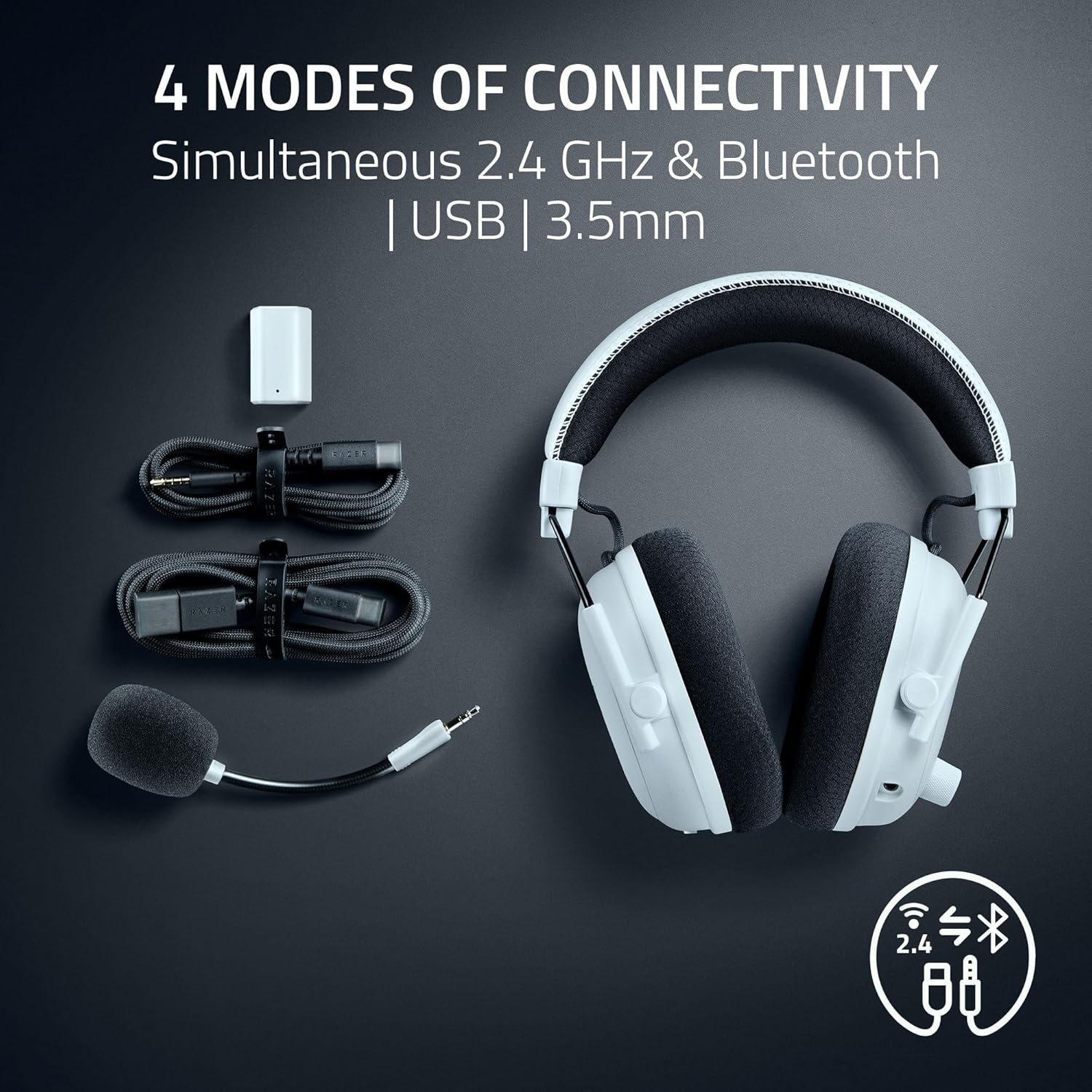Razer BlackShark V3 Pro Wireless ANC Esports Gaming Headset with Ultra-Low Latency