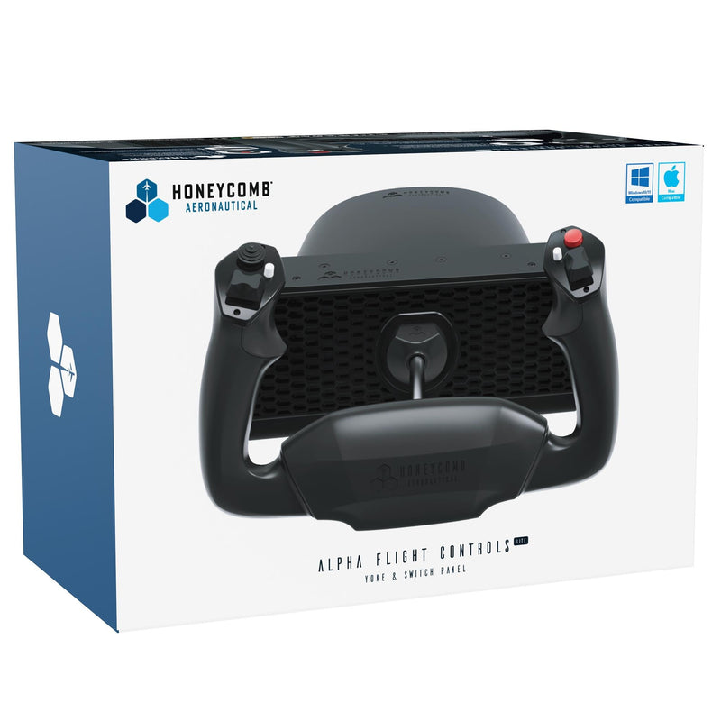 Honeycomb Aeronautical Alpha Flight Controls Lite for Windows 10/11 & Mac