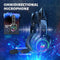 Onikuma K9 Cat Ears RGB Noise Cancelling Gaming Headset With Microphone (Black)