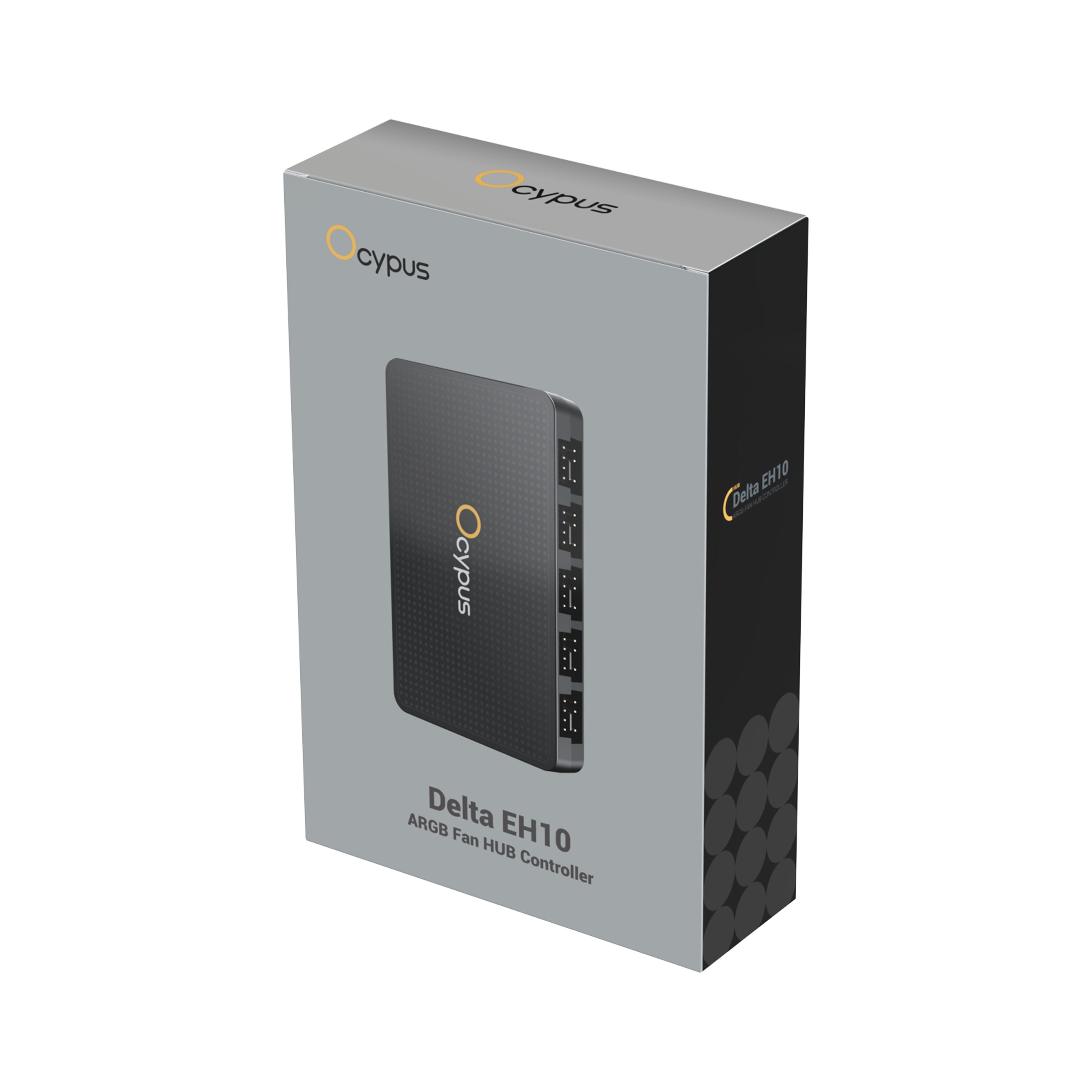 Ocypus Delta EH10 ARGB Lighting & Fan Speed Controller (Black) 