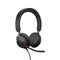 JABRA Evolve2 40 USB-C MS Stereo Headset With Noise Cancellation (Black)