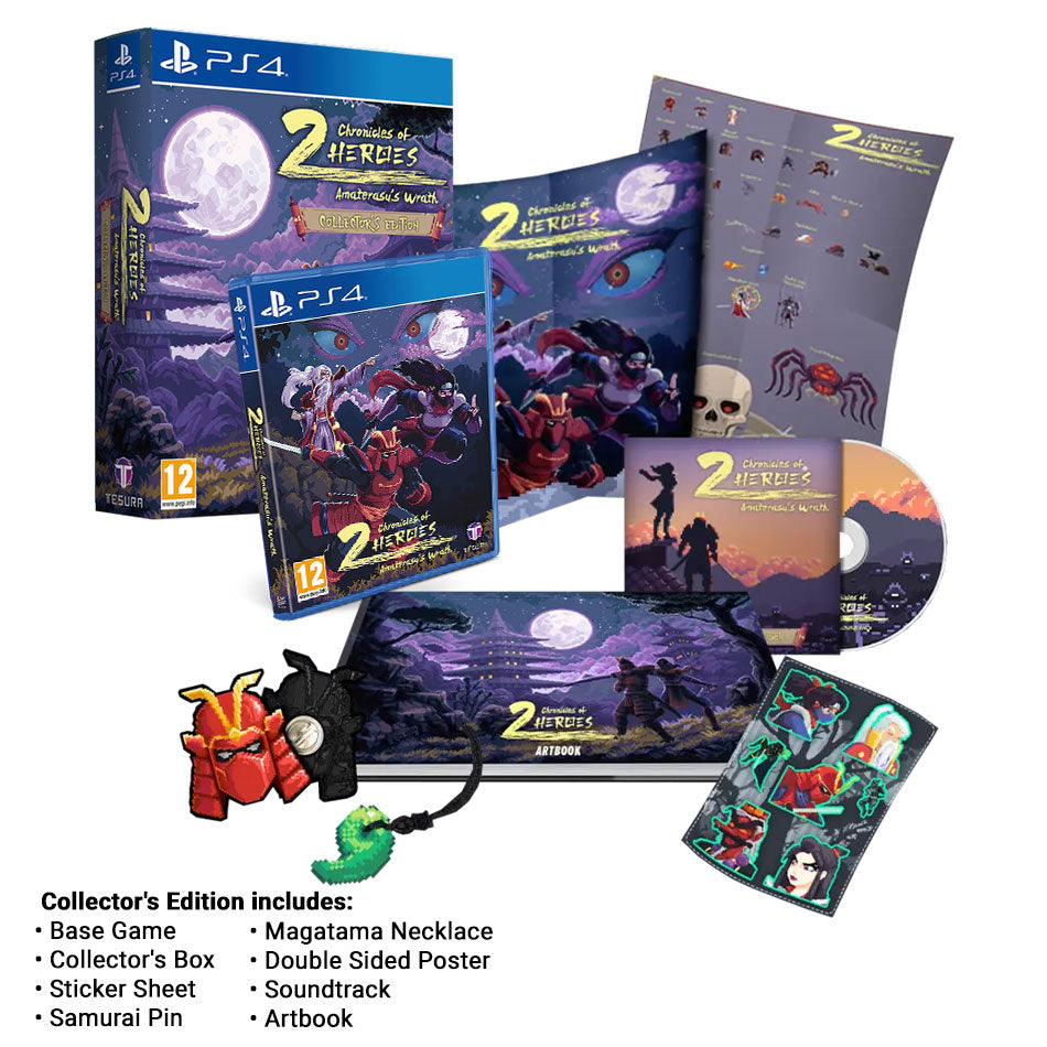 PS4 Chronicles Of 2 Heroes Amaterasus Wrath Collectors Edition Reg.2