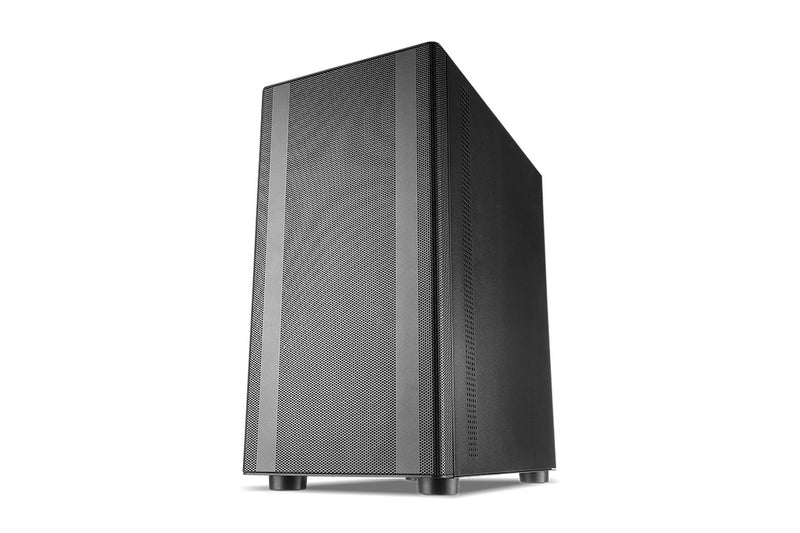 Tecware Flatline High Airflow mATX Case (Black)