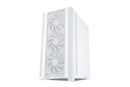 Tecware Flatline High Airflow mATX Case (White)