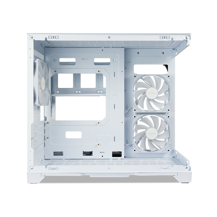 Tecware VX90M MATX Dual Tempered Glass Panoramic PC Case | DataBlitz