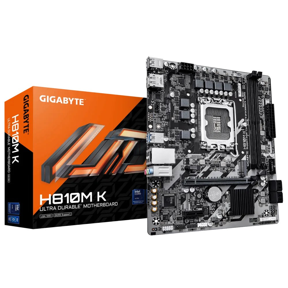Gigabyte H810M K DDR5 Intel UD Motherboard