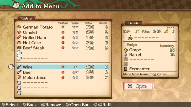 Nintendo Switch Adventure Bar Story