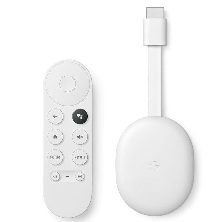 Google Chromecast HD With Google TV (Snow)