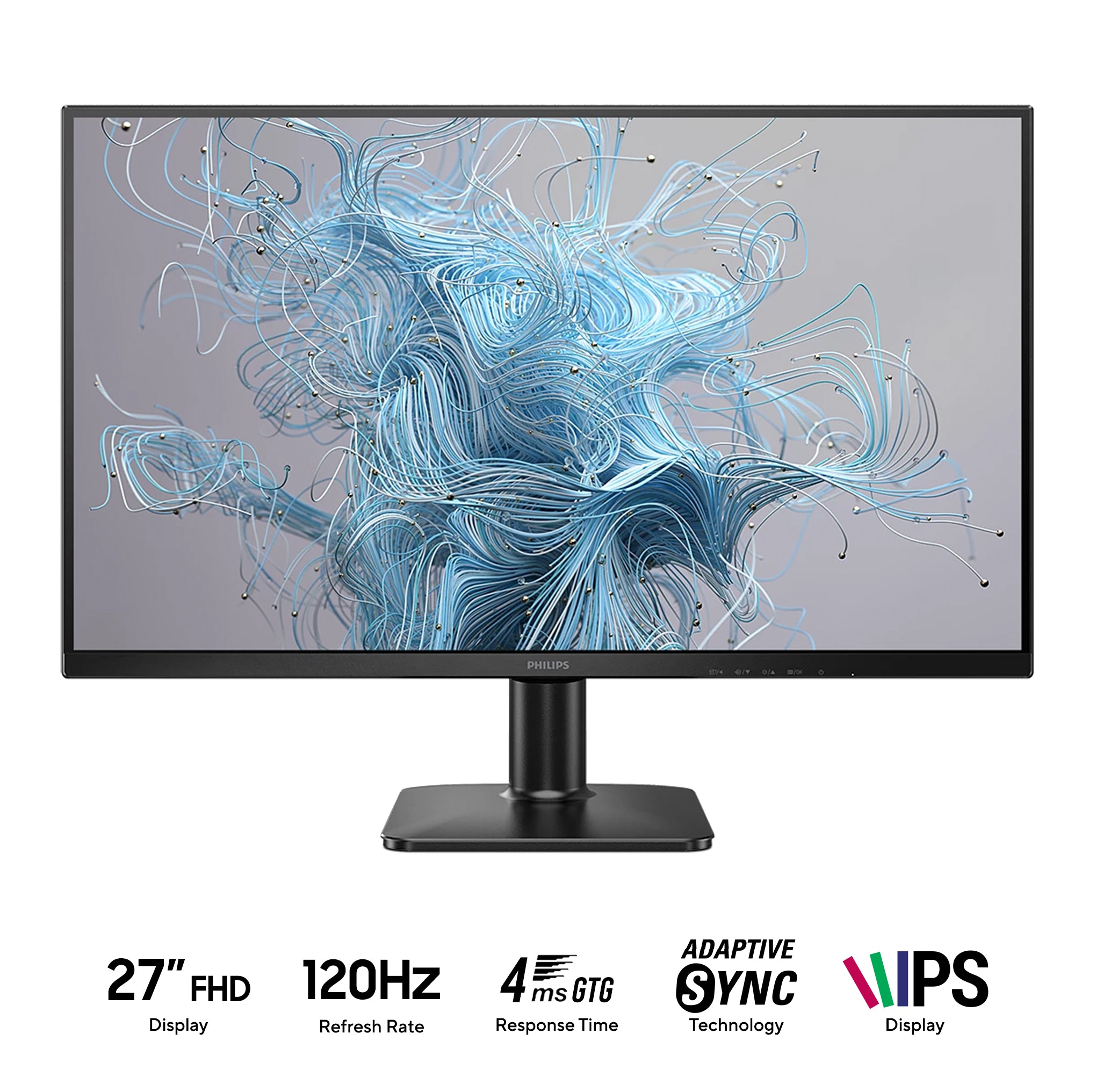 Philips 27E2N1100/71 27" FHD (1920x1080) 120Hz 1ms MPRT 4ms IPS Gaming Monitor with Tilt Adjustment (Black)