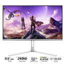 Philips Evnia 32M2N8800/69 31.5" 4K UHD (3840x2160) 240Hz 0.03ms GTG QD OLED Gaming Monitor with Height, Tilt & Swivel Adjustment (White)