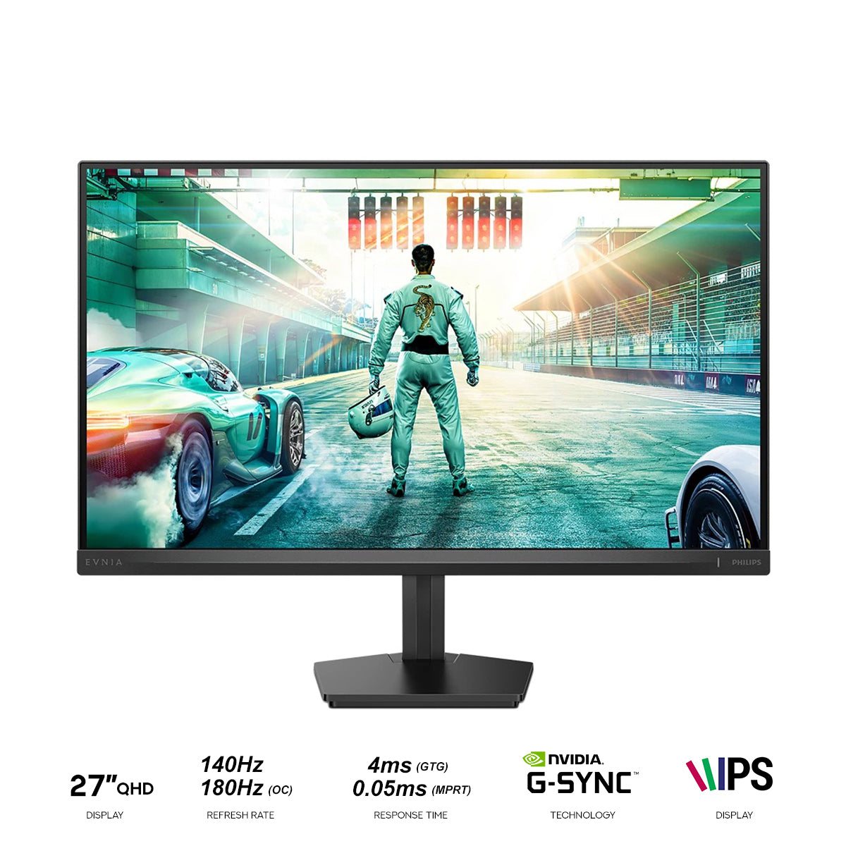 Philips 27M2N3500PF/71 27" QHD (2560x1440) 144Hz / OC 260Hz 1ms (GTG) G-Sync IPS Gaming Monitor