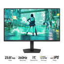 Philips Evnia 24M2N3200PF/71 23.8" FHD (1920x1080) 260Hz 1ms GTG Fast IPS Gaming Monitor with Tilt Adjustment (Charcoal)
