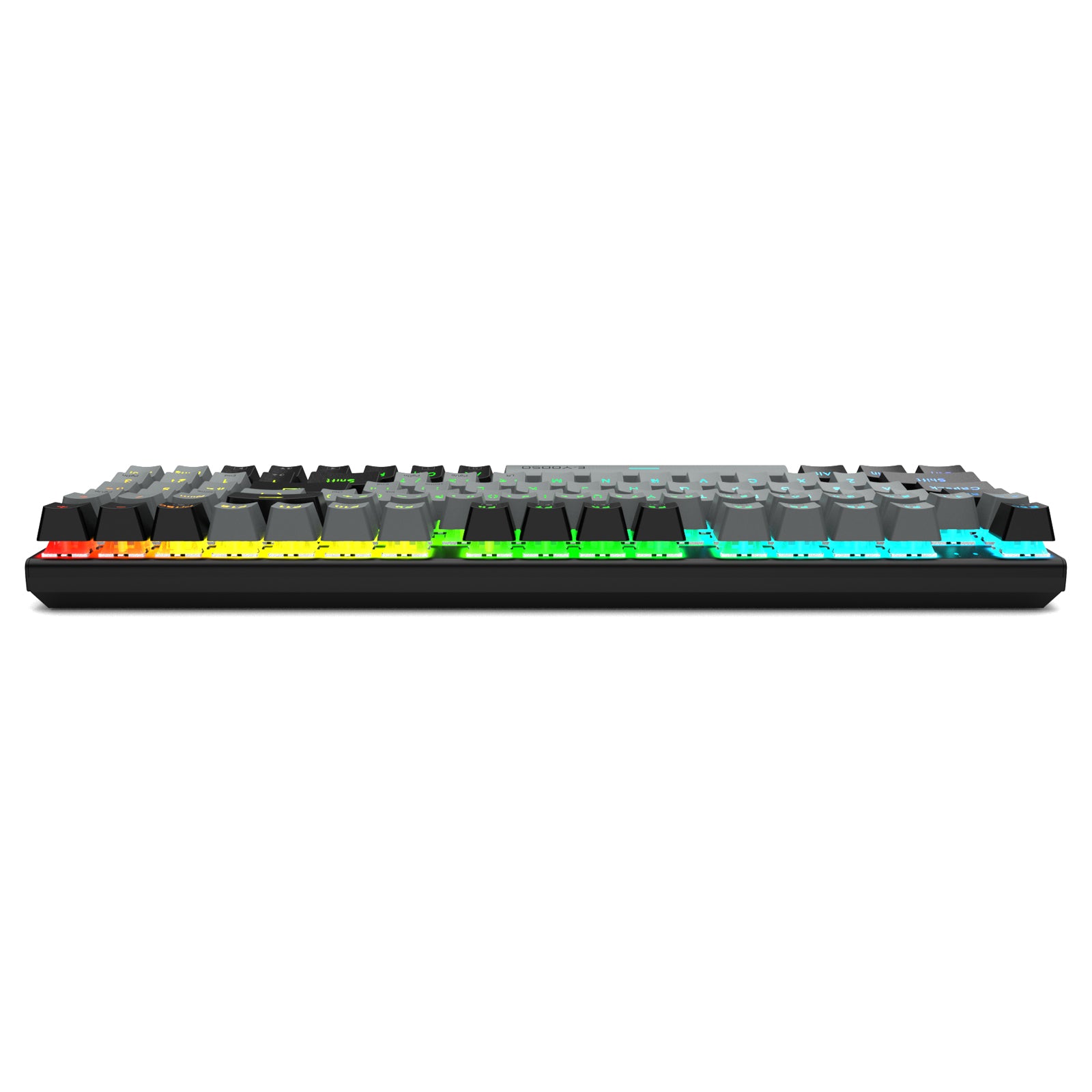 E-YOOSO Z-19 RGB 94 Keys Hot Swappable Mechanical Keyboard Gray/Black
