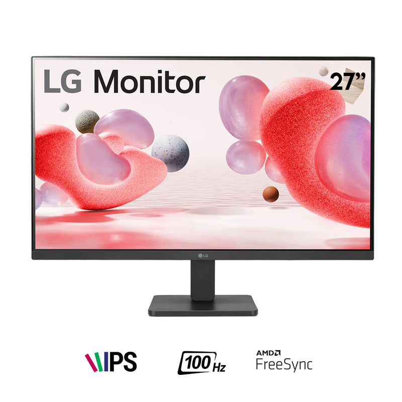 LG 27MR400-B 27" FHD 3-Side Borderless IPS 100Hz Monitor w/ AMD Freesync