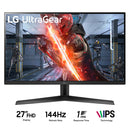 LG 27GN60R-B 27" UltraGear FHD IPS 1MS Gaming Monitor With NVIDIA G-Sync Compatible