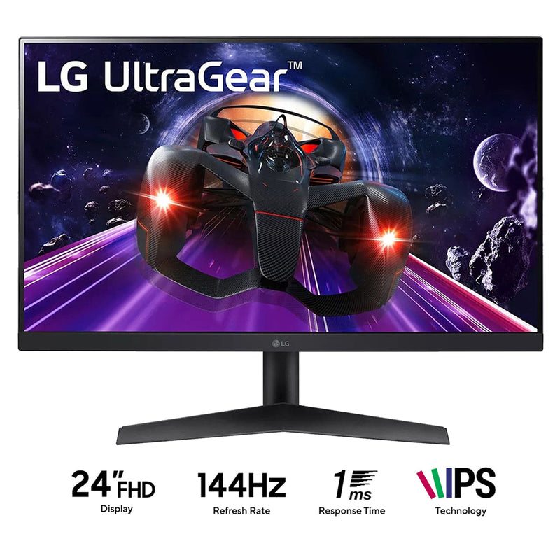 LG 24GN60R-B 24'' Ultragear FHD IPS 1MS 144HZ HDR Monitor With Freesync