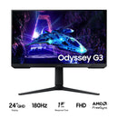 Samsung Odyssey G3 G30D LS24DG302EEXXP 24" FHD (1920x1080) 180Hz 1ms(MPRT) VA Gaming Monitor