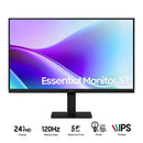 Samsung S3 LS24F320GAEXXP 24" FHD (1920x1080) 120Hz 5ms GTG IPS LED Monitor with Tilt Adjustment (Black)