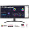 LG 29WQ500-B 29” Ultrawide FHD 100Hz 5ms GTG HDR10 IPS Monitor With AMD FreeSync