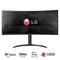 LG 34WR55QK-B 34" Ultrawide WQHD (3440x1440) 100Hz 5ms GTG VA Curved Monitor w/ USB Type-C