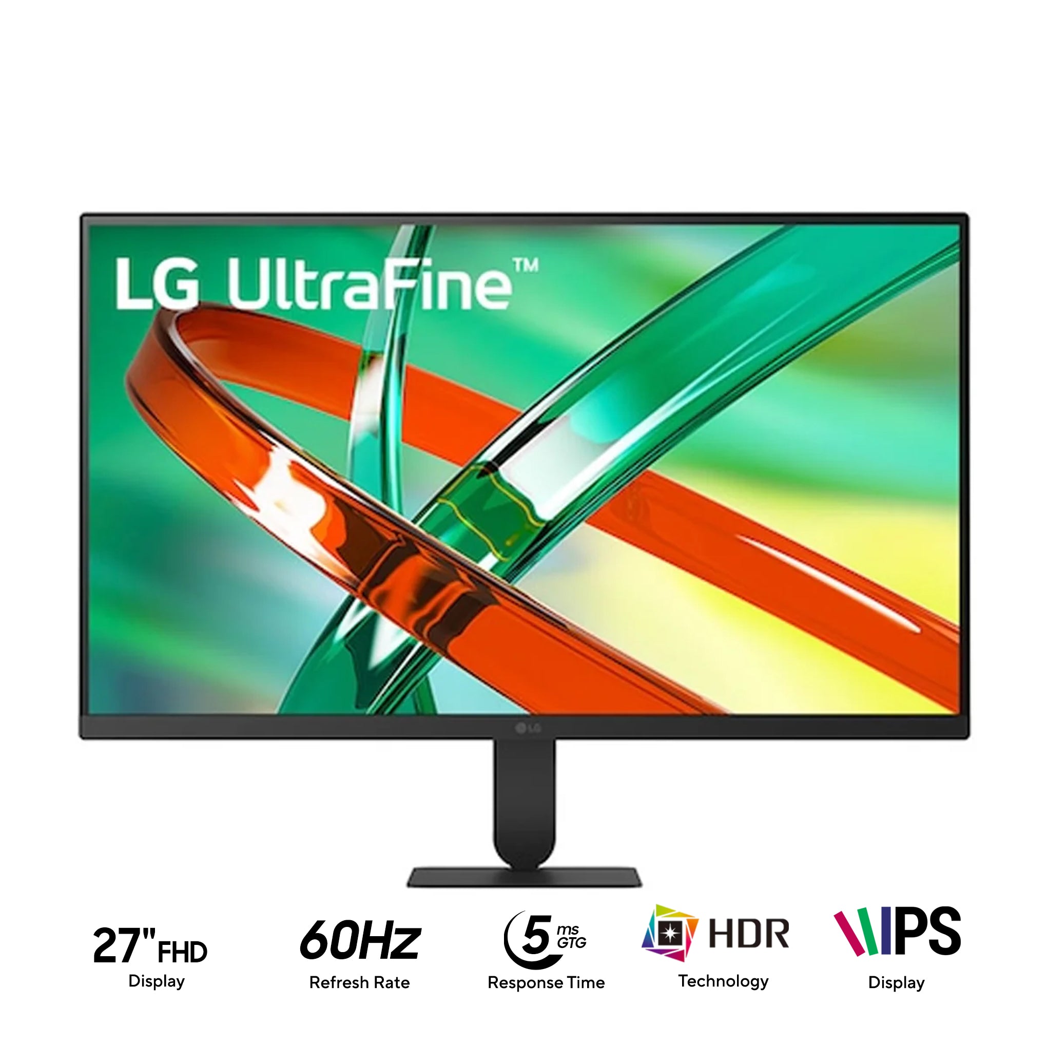 LG UltraFine 27U711B-B 27" 4K (3840x2160) 60Hz 5ms GTG IPS Monitor with Tilt Adjustment