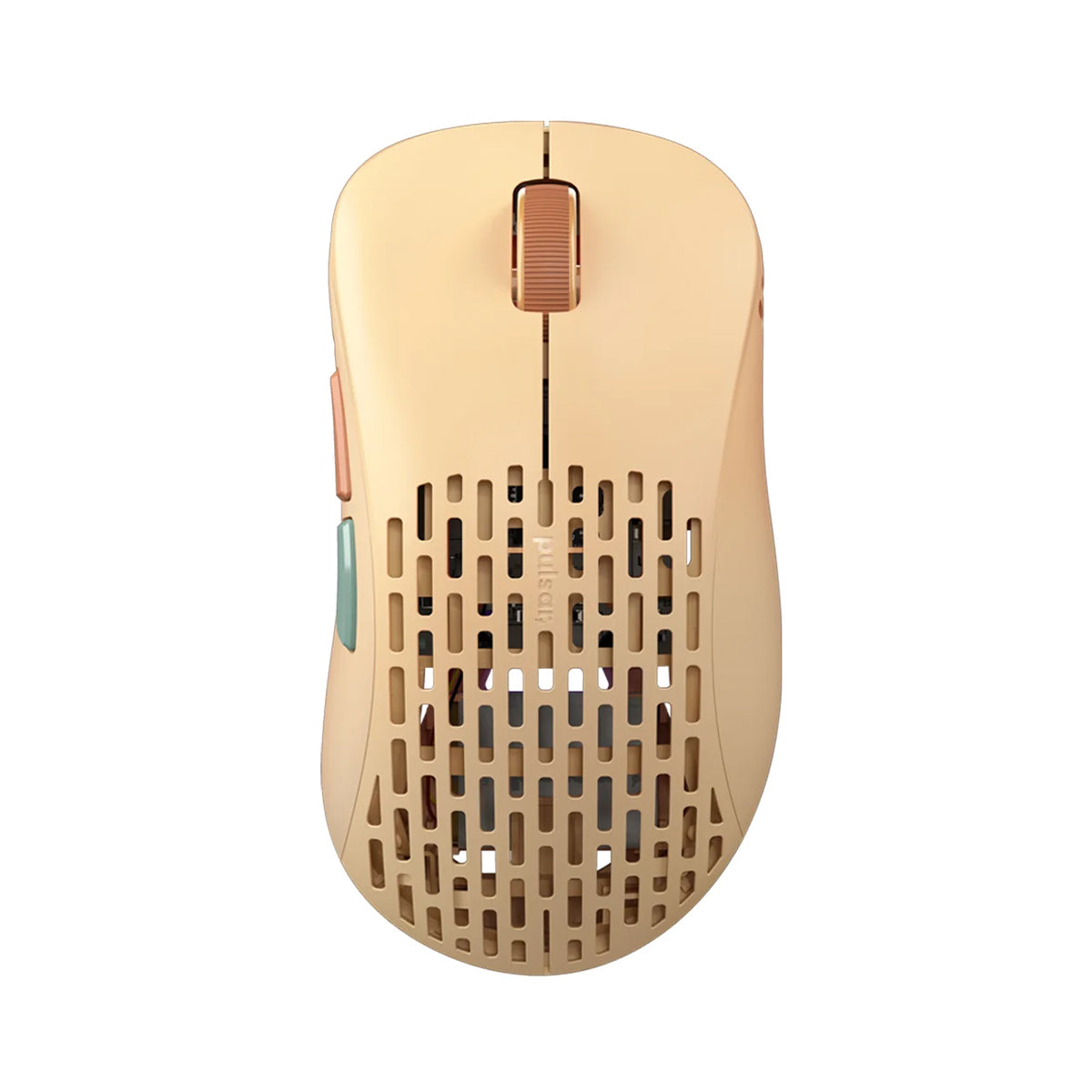 Pulsar Xlite V2 Retro Edition Ultralight Ergonomic Lag Free Wireless Gaming Mouse (Brown) (PXW29)