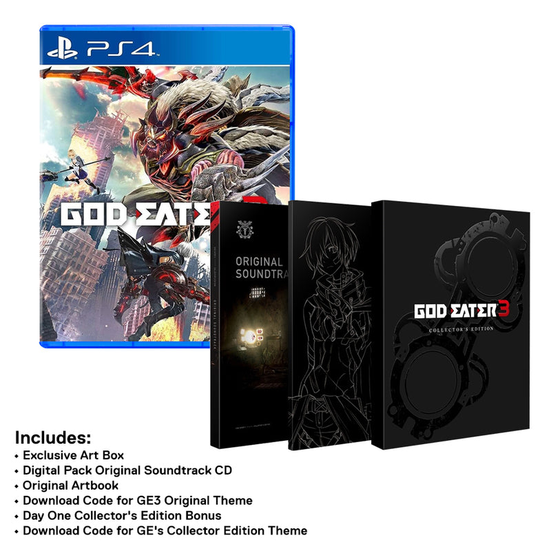 PS4 God Eater 3 Collector's Edition Reg.3 (Eng/Jap)