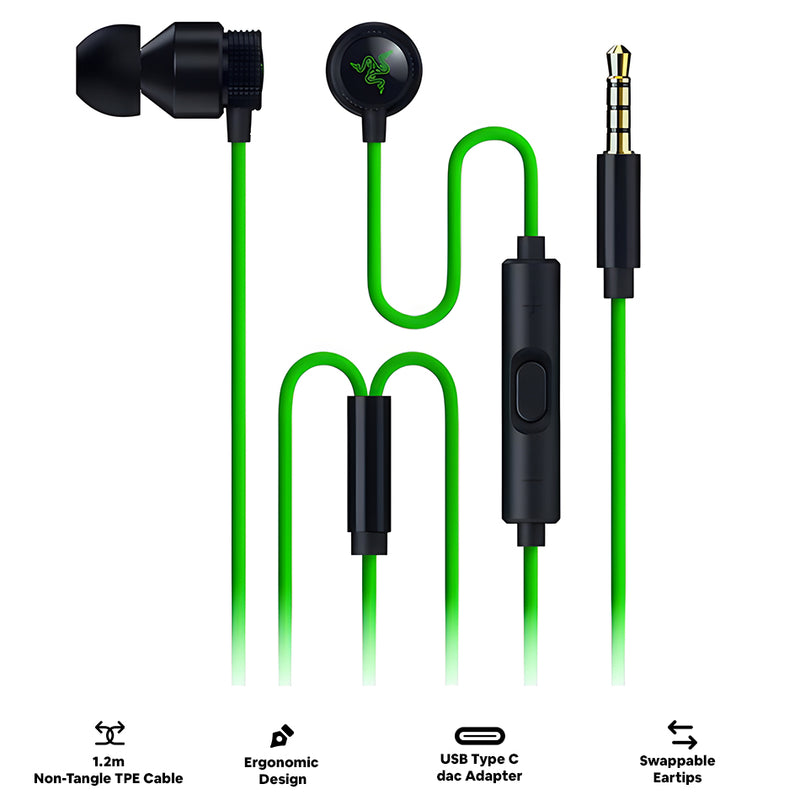 Razer Hammerhead V3 Universal Wired Earbuds for Gaming