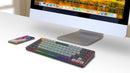 Redragon Azure 75% Low-Profile RGB Wireless Mechanical Keyboard (Grey)